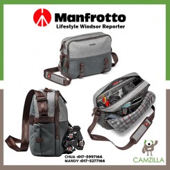Manfrotto Windsor camera reporter bag for DSLR MB LF-WN-RP